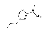 1H-Imidazole-4-carboxamide,1-propyl-(9CI) Structure