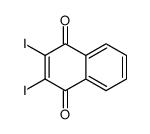 2,3-diiodonaphthalene-1,4-dione Structure