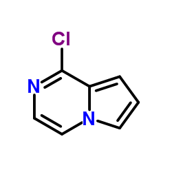 1-氯-吡咯并[1,2-A]吡嗪结构式