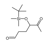 4-[tert-butyl(dimethyl)silyl]oxy-5-oxohexanal Structure