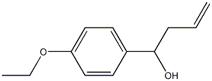 1-(4-ethoxyphenyl)but-3-en-1-ol Structure