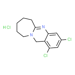 1,3-DICHLORO-6,7,8,9,10,12-HEXAHYDROAZEPINO[2,1-B]QUINAZOLINE HYDROCHLORIDE structure