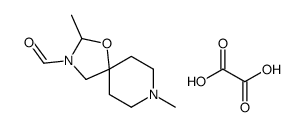 2,8-dimethyl-1-oxa-3,8-diazaspiro[4.5]decane-3-carbaldehyde,oxalic acid Structure