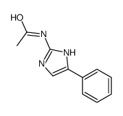 N-(5-phenyl-1H-imidazol-2-yl)acetamide structure