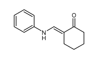 N-phenyl-2-(aminomethylene)cyclohexanone Structure