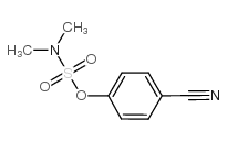 4-CYANOPHENYL N,N-DIMETHYLSULFAMATE structure