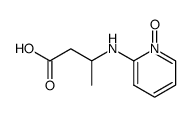 Butyric acid, 3-(2-pyridylamino)-, 1-oxide, DL- (8CI)结构式