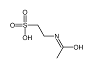 acetyltaurine Structure