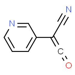 3-Pyridineacetonitrile,alpha-carbonyl-(9CI) structure