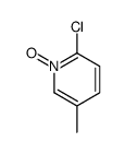 2-CHLORO-5-METHYLPYRIDINE 1-OXIDE structure