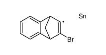 Stannane, (3-bromo-1,4-dihydro-1,4-methanonaphthalen-2-yl)trimethyl Structure