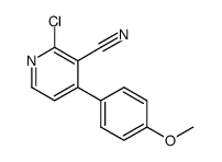 2-chloro-4-(4-methoxyphenyl)nicotinonitrile picture