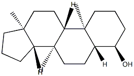 5α-Androstan-4α-ol结构式