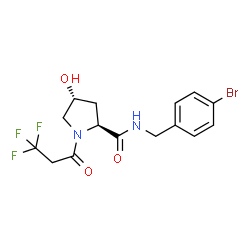 Fluorinated VHL Spy Molecule 4 Structure