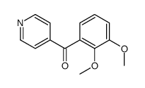 (2,3-Dimethoxyphenyl)-4-pyridinyl-methanone picture