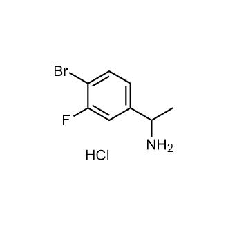 1-(4-溴-3-氟苯基)乙胺盐酸盐图片