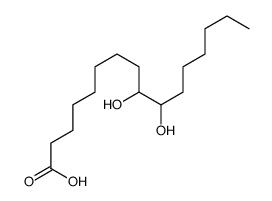 9,10-dihydroxyhexadecanoic acid结构式