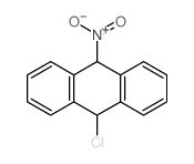 9-chloro-10-nitro-9,10-dihydroanthracene Structure