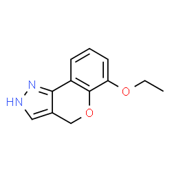 [1]Benzopyrano[4,3-c]pyrazole,6-ethoxy-1,4-dihydro-(9CI) Structure