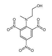 2-(N-methyl-2,4,6-trinitroanilino)ethanol结构式