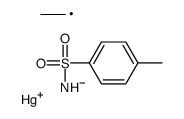 ethyl-[(4-methylphenyl)sulfonylamino]mercury结构式