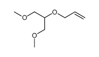 3-(2-methoxy-1-methoxymethyl-ethoxy)-propene Structure