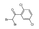 α,α-Dibrom-2,5-dichloracetophenon Structure