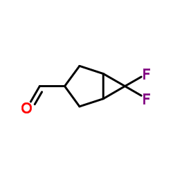 6,6-Difluorobicyclo[3.1.0]hexane-3-carbaldehyde Structure