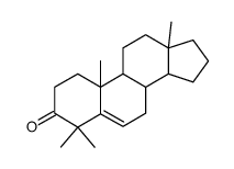 4,4-Dimethylandrost-5-en-3-one结构式