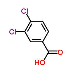 3,4-二氯苯甲酸结构式