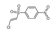 1-(2-chloro-ethenesulfonyl)-4-nitro-benzene结构式