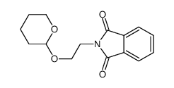 2-[2-(oxan-2-yloxy)ethyl]isoindole-1,3-dione Structure