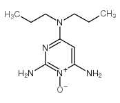 N4,N4-二丙基-1-氧基-嘧啶-2,4,6-三胺结构式