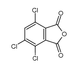 3,4,6-trichloro-phthalic acid anhydride结构式