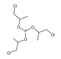 phosphorous acid tris-(2-chloro-1-methyl-ethyl) ester结构式