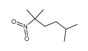 2,5-dimethyl-2-nitro-hexane Structure