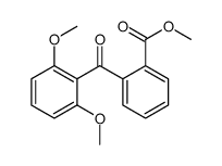 methyl 2-(2,6-dimethoxybenzoyl)benzoate结构式