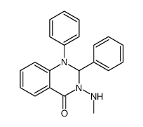 3-(methylamino)-1,2-diphenyl-2H-quinazolin-4-one Structure