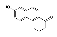 7-hydroxy-3,4-dihydro-2H-phenanthren-1-one Structure