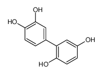 4-(2,5-dihydroxyphenyl)benzene-1,2-diol结构式