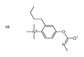 [2-butyl-4-(methylcarbamoyloxy)phenyl]-trimethylazanium,iodide Structure