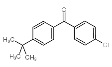 4-TERT-BUTYL-4'-CHLOROBENZOPHENONE结构式