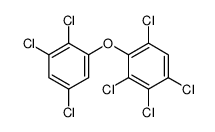 1,2,3,5-tetrachloro-4-(2,3,5-trichlorophenoxy)benzene Structure