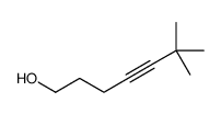 6,6-dimethylhept-4-yn-1-ol Structure