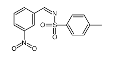 4-methyl-N-[(3-nitrophenyl)methylidene]benzenesulfonamide Structure