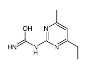 (4-ethyl-6-methylpyrimidin-2-yl)urea Structure