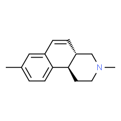 Benz[f]isoquinoline, 1,2,3,4,4a,10b-hexahydro-3,8-dimethyl-, trans- (9CI)结构式