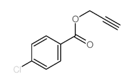 prop-2-ynyl 4-chlorobenzoate Structure