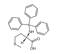 N-trityl-L-methionine Structure