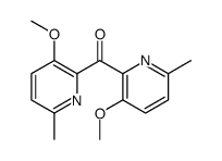 bis(3-methoxy-6-methylpyridin-2-yl)methanone Structure